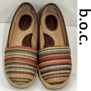 b.o.c. Women's Franki Multi Color Slip-On Espadrilles Flats